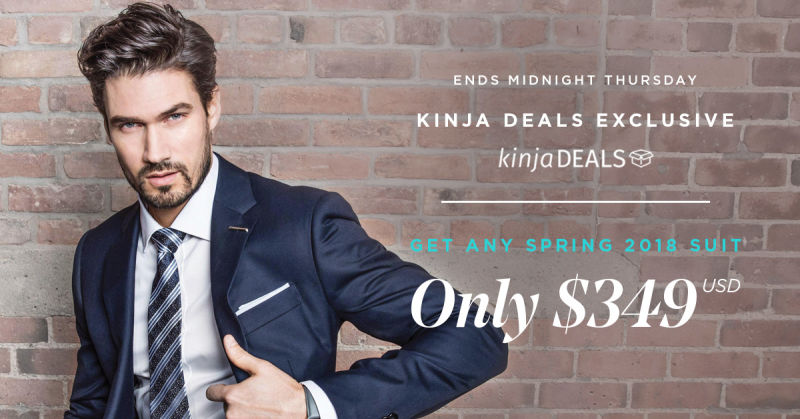 Trajes premium de Indochino | $349 | Indochino | Usa el código KINJA18Imagen: Indochino